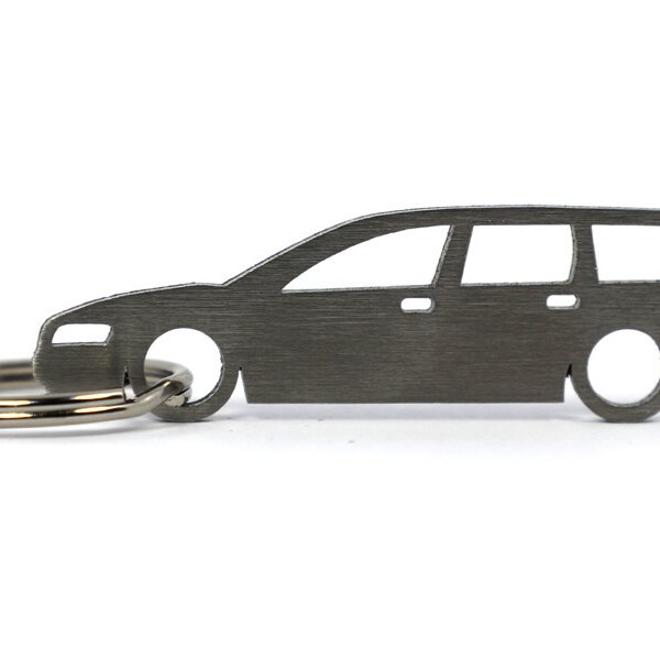 Volvo V70 MK2 pendant keys keychain keyring gadget stainless steel handmade