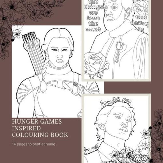 Hunger Games Coloring Pages [2025]