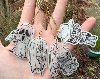 Horror Character Keyrings