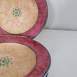Sakura Malaga Salad Plate by Sue Zipkin,  8&quot;(set of 4).