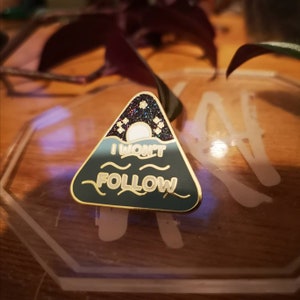 I Won&#39;t Follow - Rebel Stray Kids Inspired Hard Enamel Pin, STAY Gift