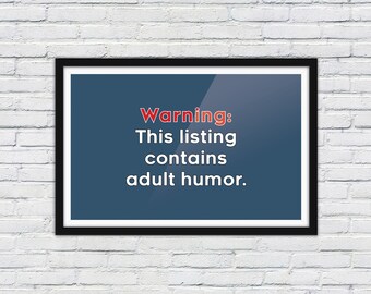 Enjoy Cock Poster | Coca Cola Parody | Adult Humor | Multiple Sizes