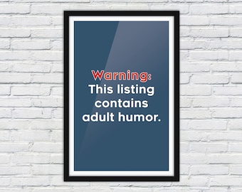 FUCK ME. | Adult Poster | Multiple Sizes