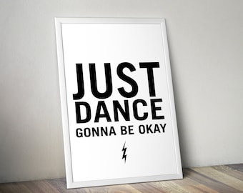 Lady Gaga | Just Dance Poster | Multiple Sizes