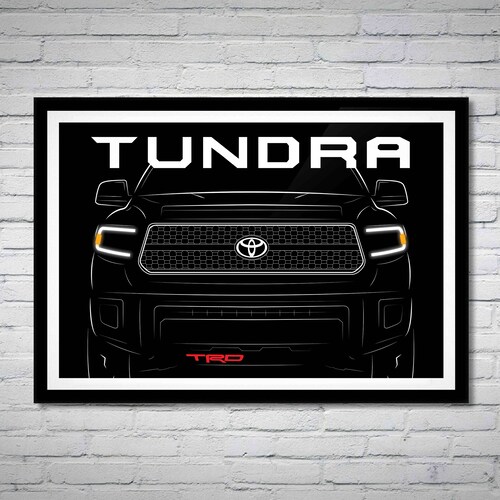 2018-2021 Toyota Tundra Stealth Emblem Front Vnyl Overlay Decal Cover