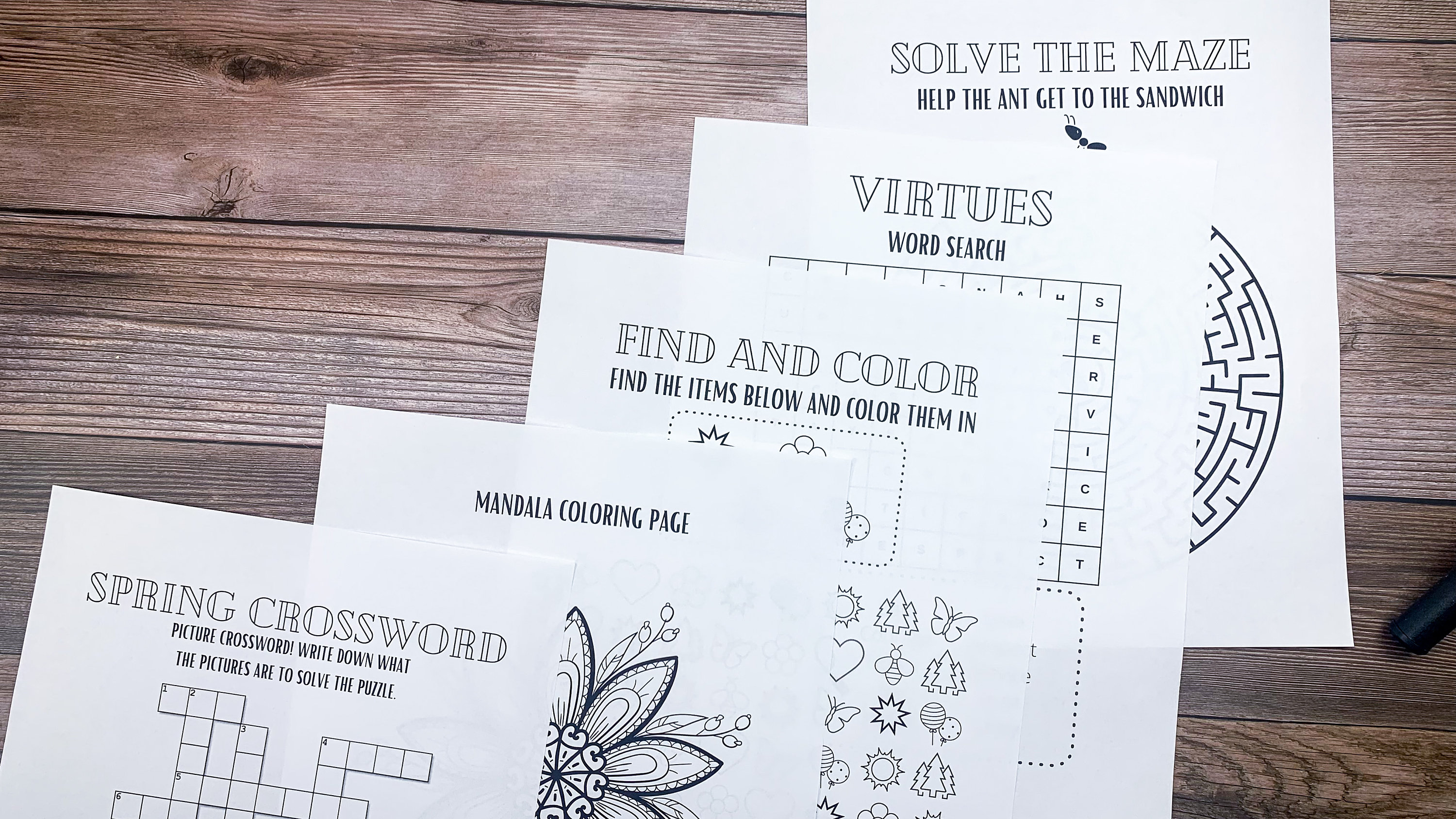 Naw Ruz PRINTABLE Kids Activity Packet Baha'i Inspired Children's ...