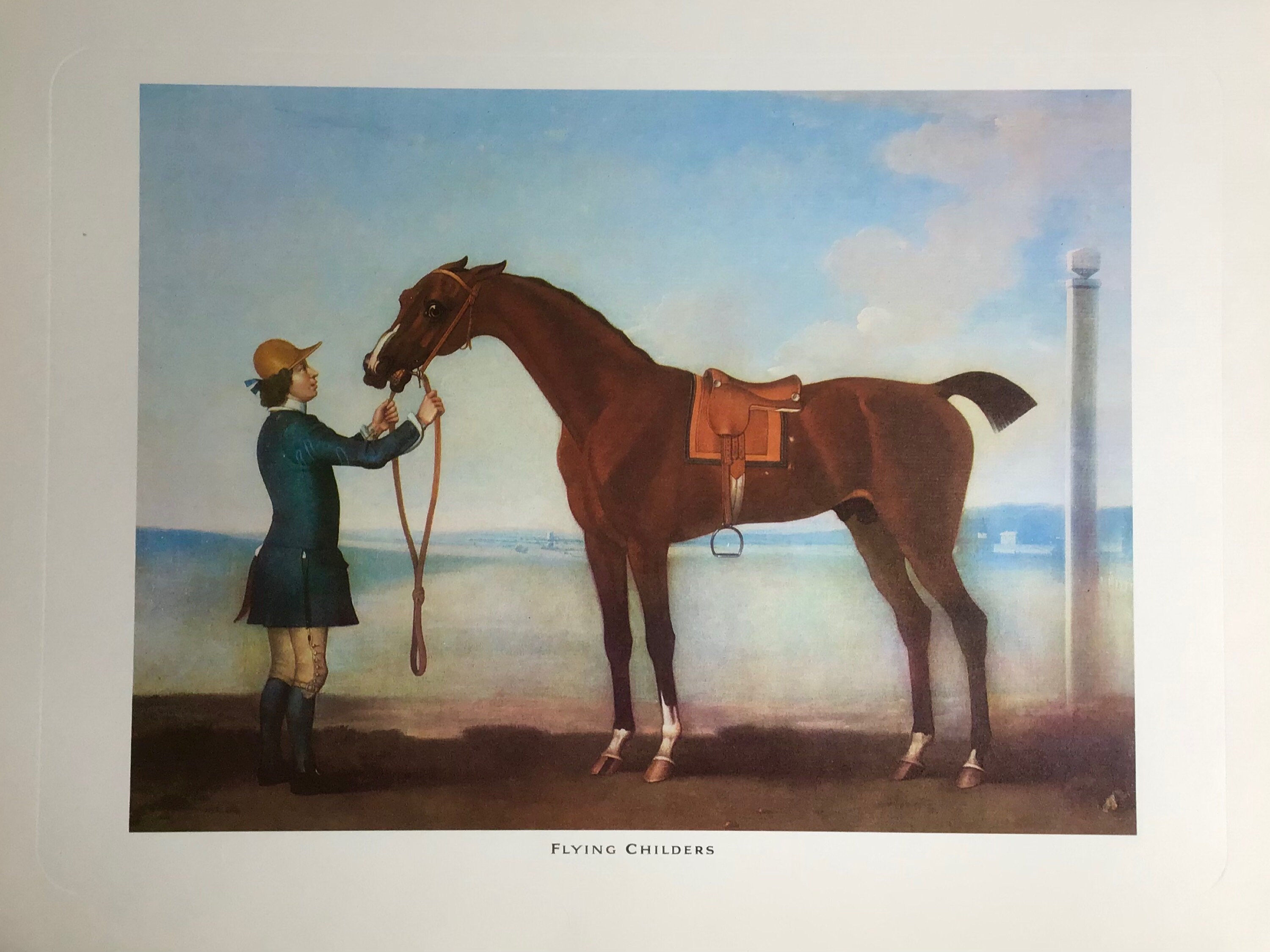 フライング チャイルダーズ、馬のプリント、1966 年、競走馬のプリント
