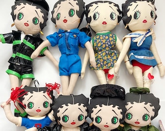 【希少】Betty Boop Shopping Spree 磁器ドールフィギュア Genuine Betty Boop Porcelain Doll Shopping Spree, Betty Boop