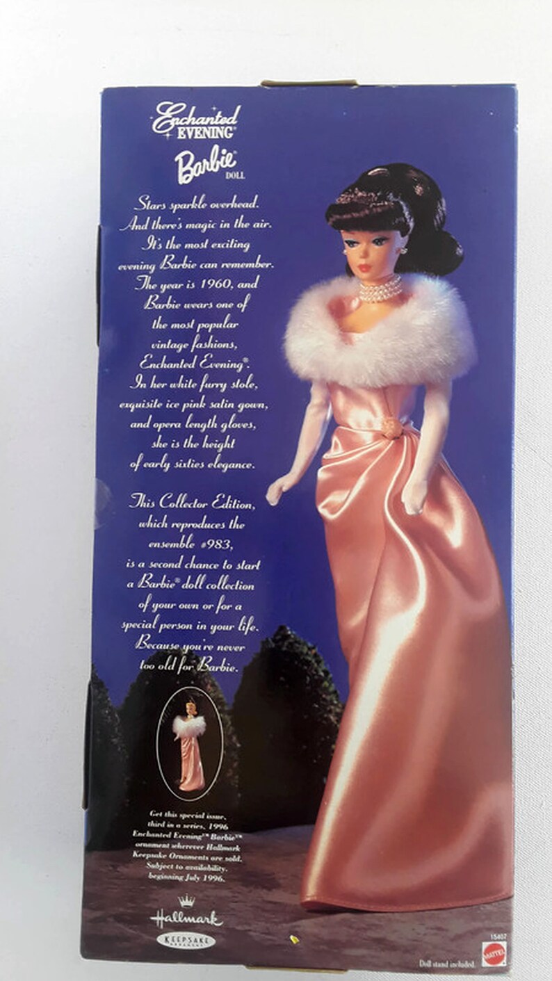 Exclusive enchanted Evening Barbie 1995 Barbies - Etsy