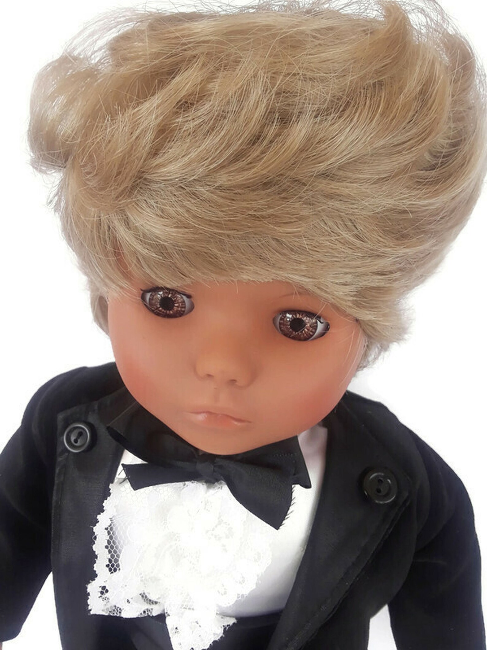 Collectible Doll . Lissi Batz Mihaell 20 " Doll Boy Vinyl . Made in ...