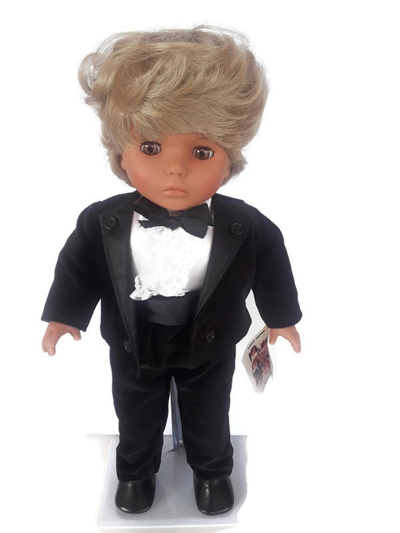 Collectible Doll . Lissi Batz Mihaell 20 " Doll Boy Vinyl . Made in ...