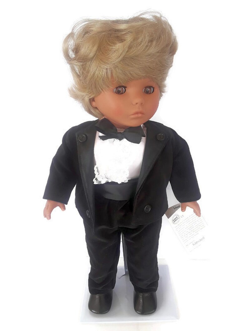 Collectible Doll . Lissi Batz Mihaell 20 " Doll Boy Vinyl . Made in ...