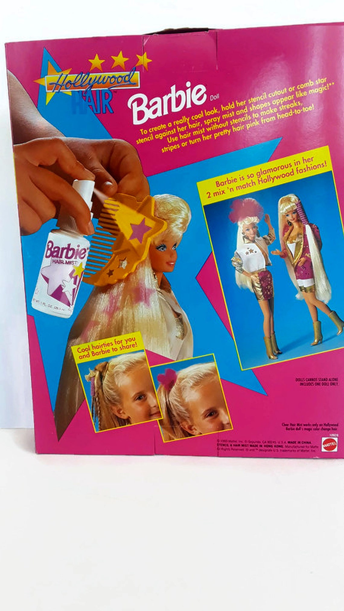 Collectible Hollywood Hair Barbie Doll by Mattel . Deluxe Play - Etsy