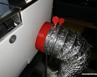 Glowforge STL Vent Auspuff Schlauchklemme 3D Drucker