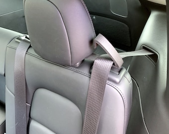 Tesla Models Y/3 Rear Seat Belt Guide Holder & Seat Back Hanger 