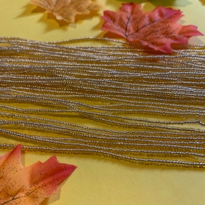 Adjustable ~50 inches waist beads strand made with 100% organic cotton (One strand) &quot;DESERT SAND&quot;