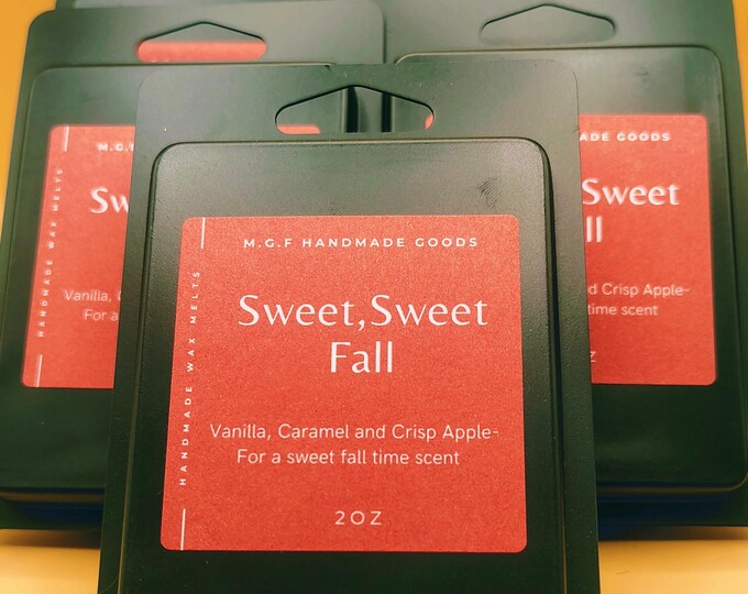 Sweet, Sweet, Fall Wax Melts
