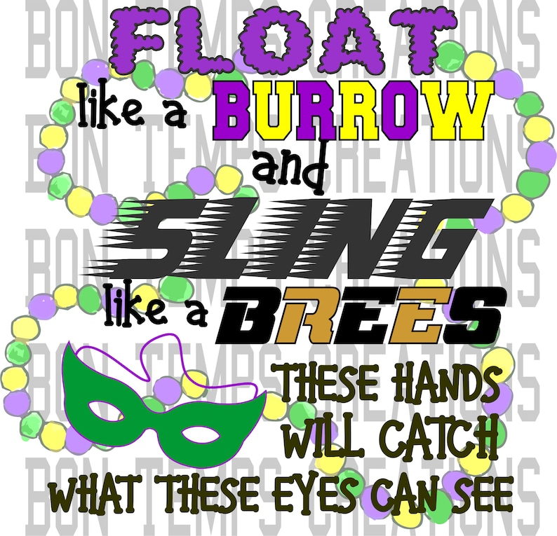 mardi gras saints logo