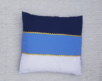 Ocean pillow case | Etsy PIllow Cover Blue Ocean Ombre Blue