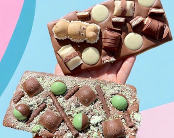 Belgian chocolate bar- choice of toppings!