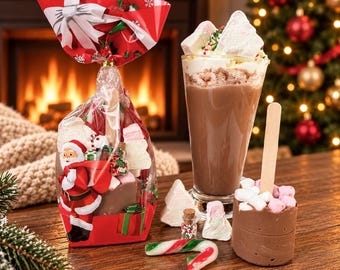 Christmas hot chocolate kit