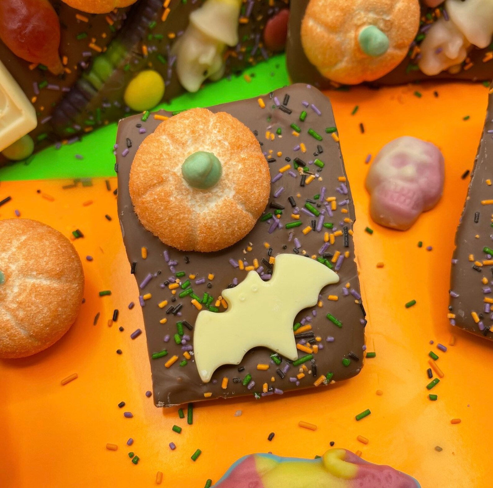 Halloween chocolate Halloween chocolate bar Halloween Etsy