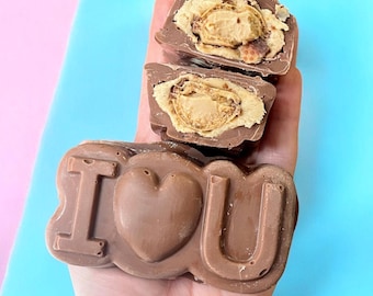 Stuffed I Love You Chocolate- Choice Of Filling!