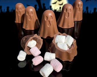 Halloween ghost hot chocolate bomb