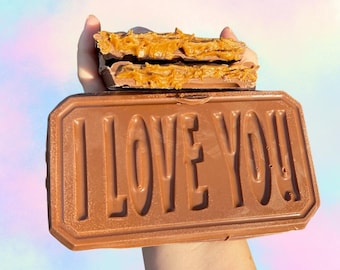 Stuffed I Love You Chocolate Bar- Choice Of Flavours!