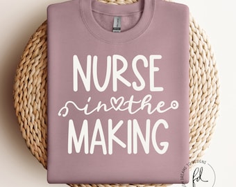 Nurse in the Making svg - Nursing Student svg - Nursing School svg - Nurse Life svg - Scrub Life svg - Future Nurse svg - Files for Cricut