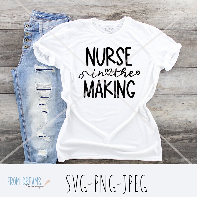 Download Nurse in the making svg Nursing student svg Nursing school | Etsy