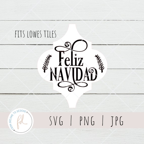 Lowes Tile Ornament Template svg Lowes Ornament svg Tile Etsy