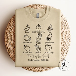 Fruto del espíritu svg, Camisa cristiana svg, Fe svg, Versículo de la Biblia svg, Jesús svg, Flor silvestre svg, Santo svg, Archivos svg para Cricut