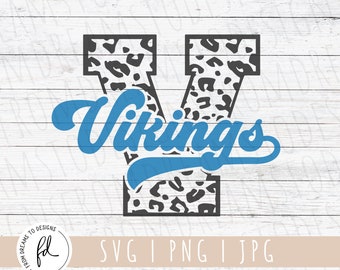 Vikings svg - Vikings Football svg - Vikings Pride svg - Vikings Leopard svg - Vikings Cheer svg - Go Vikings svg - Vikings Mom svg