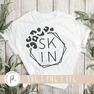 Schoonheidsspecialiste svg - Huidverzorging svg - Make-up svg - Beauty svg - Self Care svg - Leopard Esthetician Shirt svg - glow up svg - gesneden bestand - digitaal