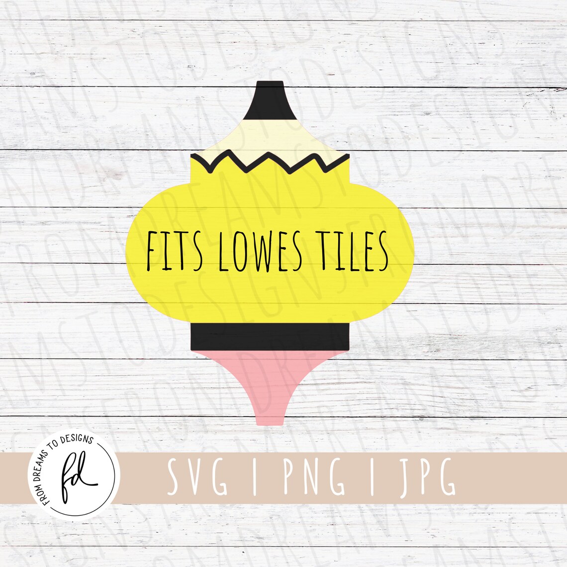 Lowes Tile Ornament Template Svg Lowes Ornament Svg Tile Etsy