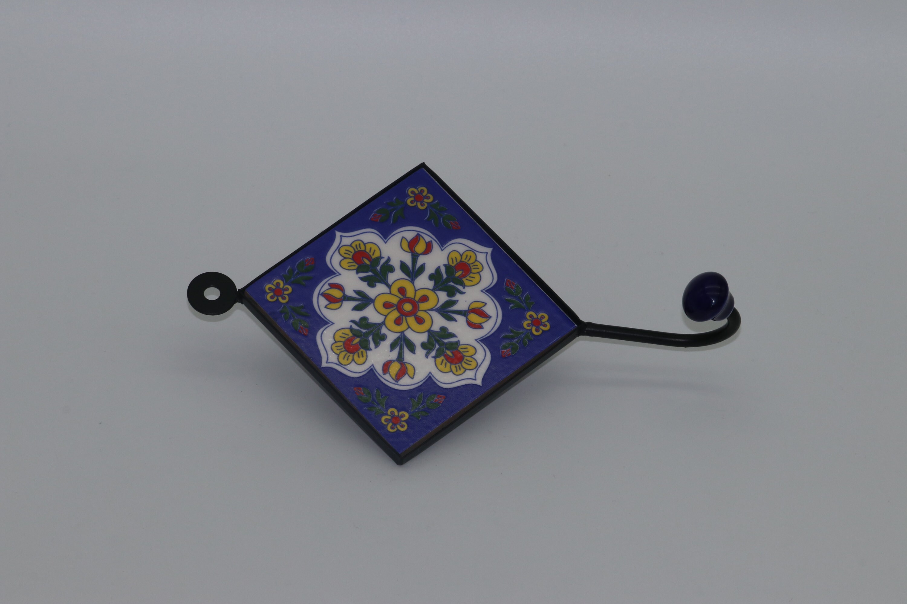 Keramik-Wandhaken Kleiderhaken Handtuchhaken bunte Haus | Etsy