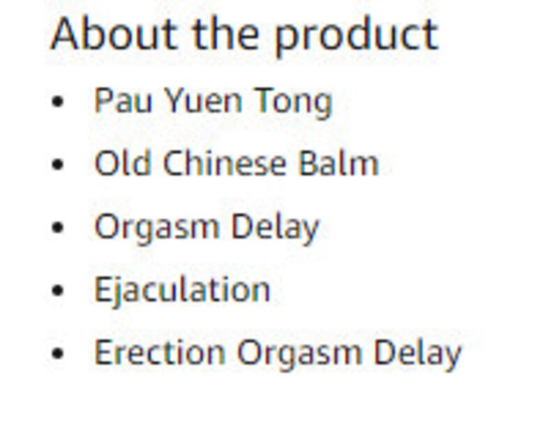 Pau Yuen Tong Old Chinese Balm Delay Plus Control Etsy