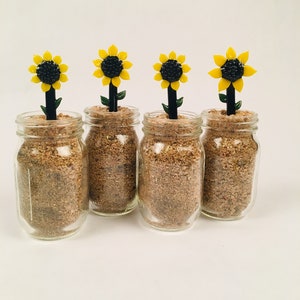Handmade glass Sunflower decor and decoration art
