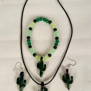 glass jewelry sets