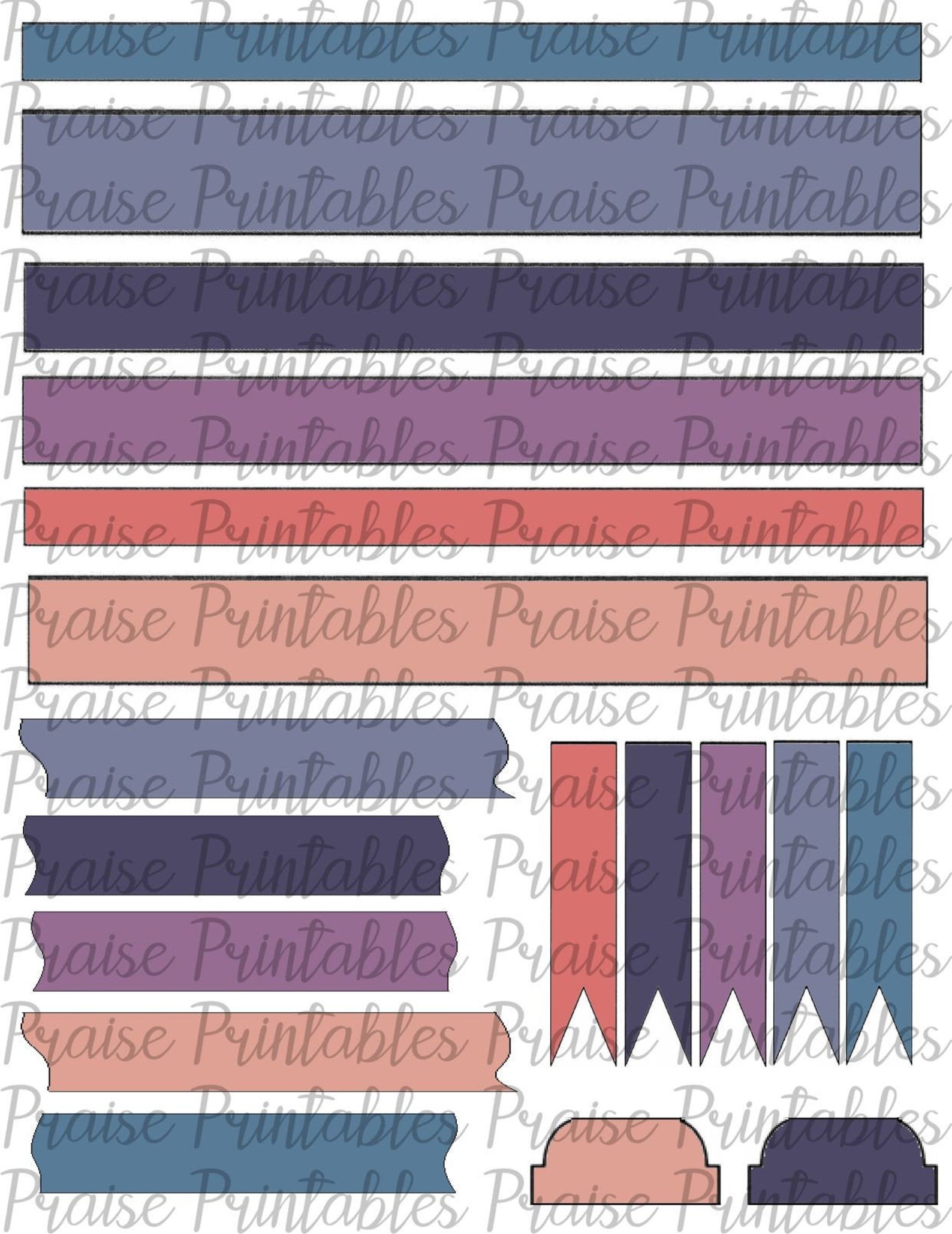 letters bible journal printable bible tabs beach colors etsy