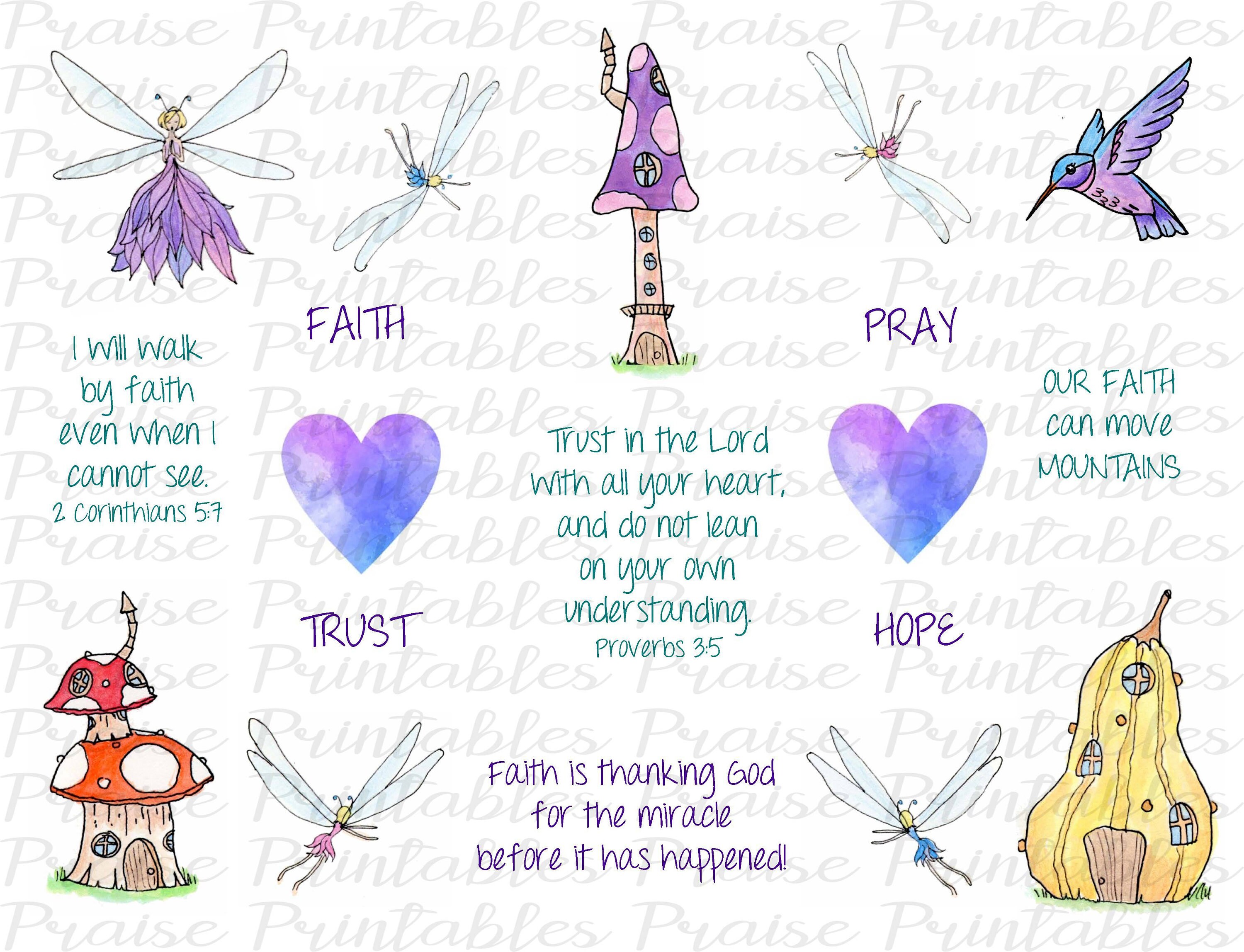 Faith Bible Journaling Printable Prayer Journal Faithdex - Etsy