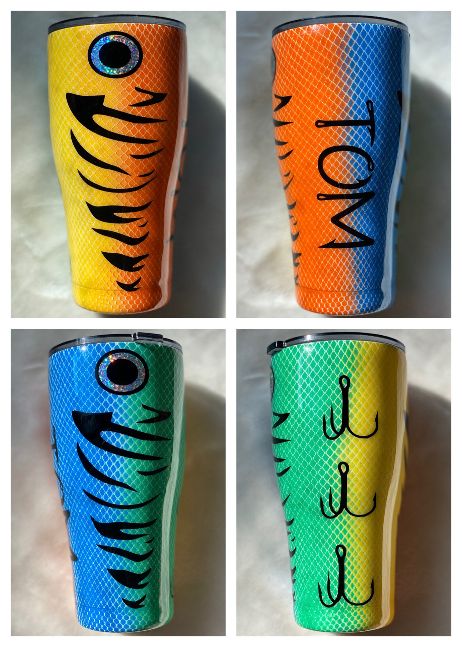 Fishing Lure Tumbler Etsy