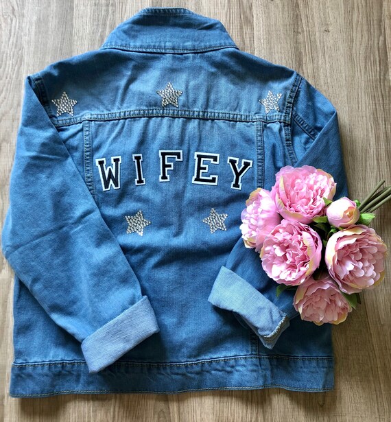 wifey denim jacket uk