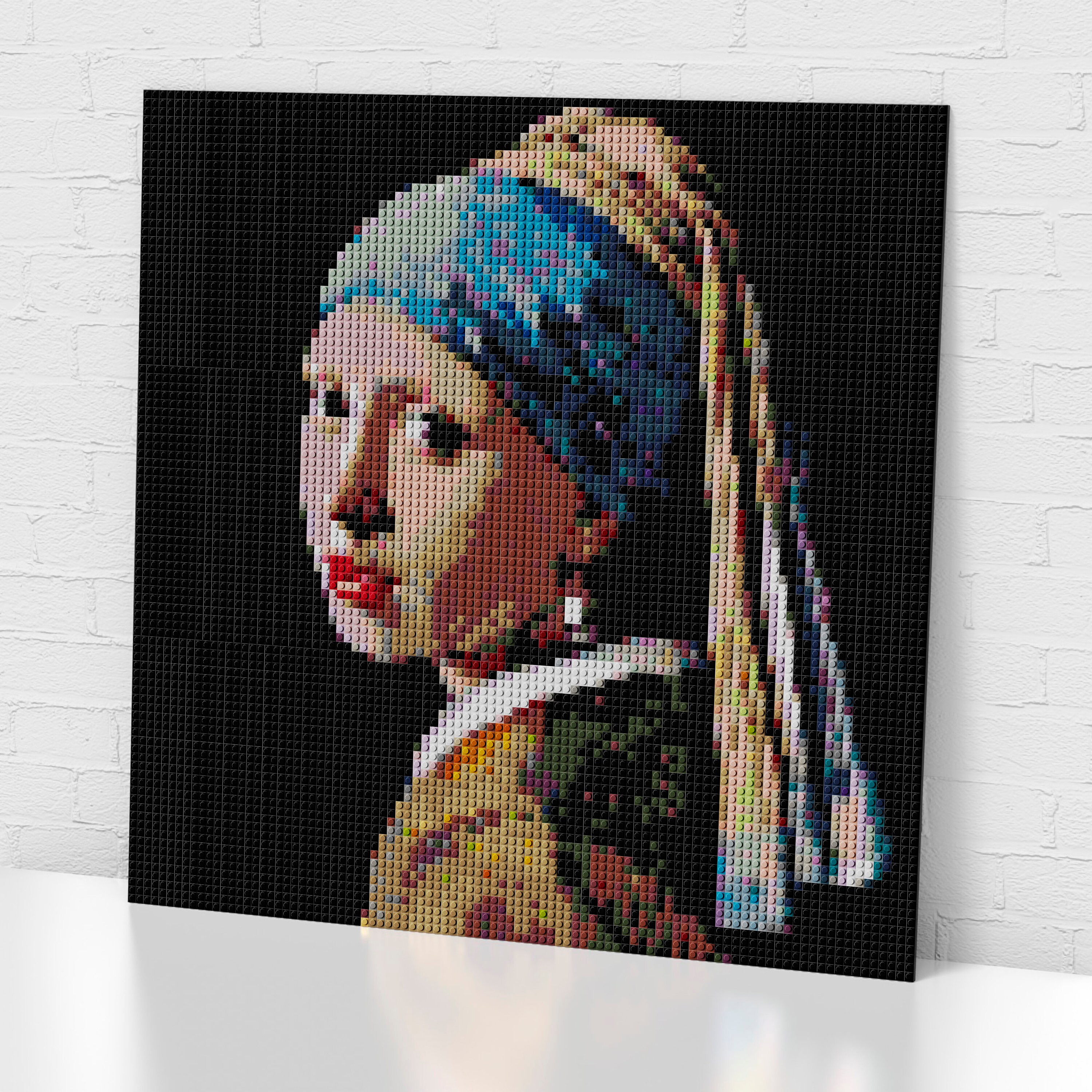 絵画 陶器 アクリル画 1メートル