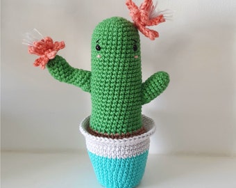 Carol the Cactus - PATTERN; amigurumi tutorial