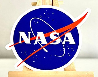 NASA Meatball Logo - High Quality Vinyl Sticker