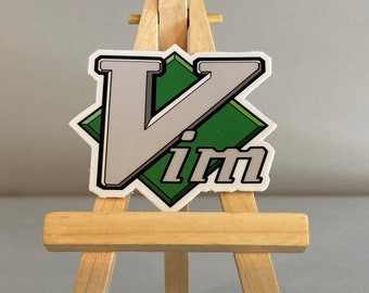 Vim Logo - High Quality Vinyl Sticker