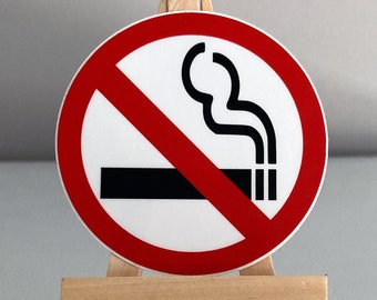 No Smoking Sticker - High Quality Vinyl