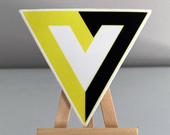 Voluntary V - High Quality Vinyl Sticker